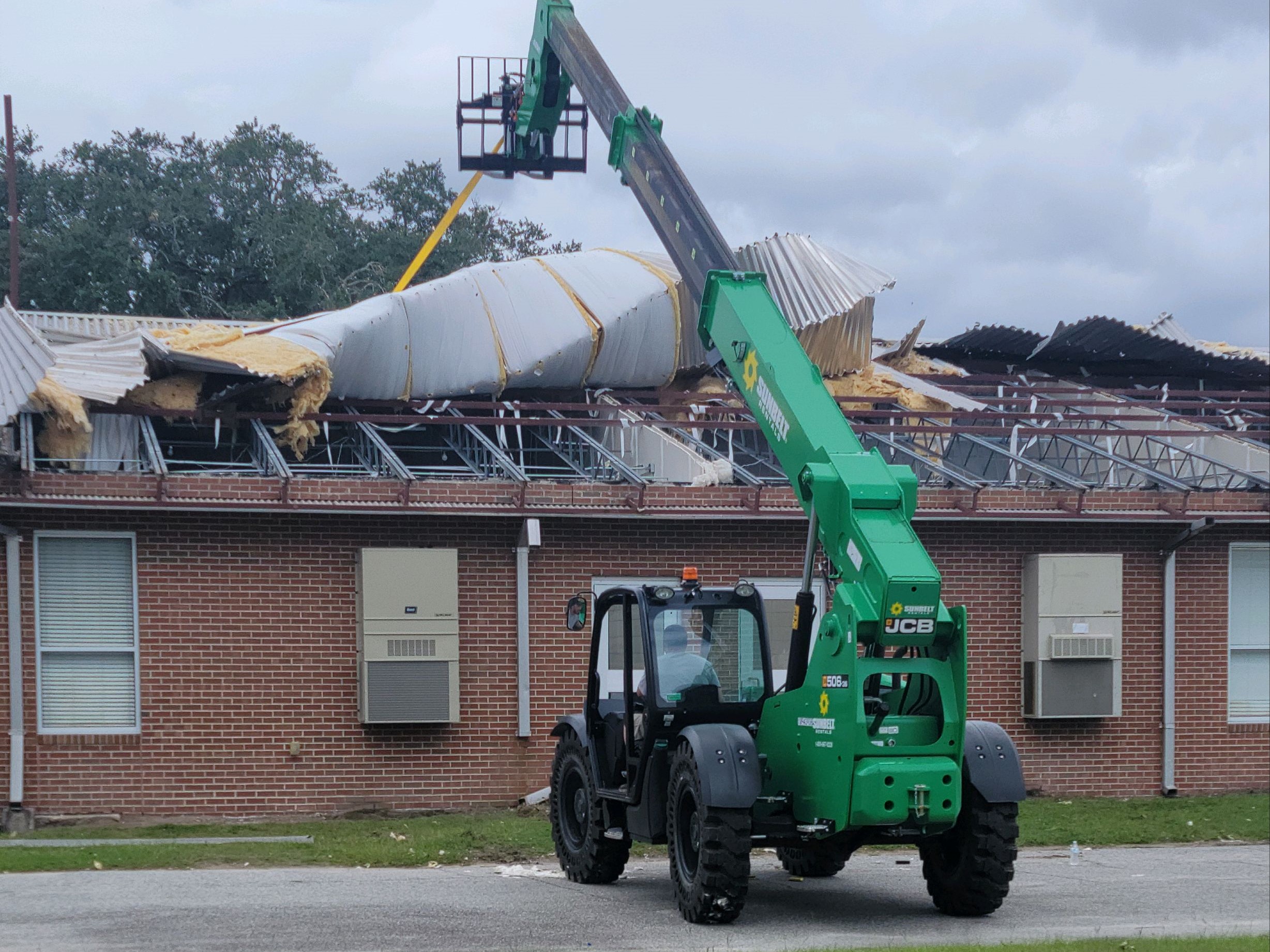 School Wind Damage Restoration